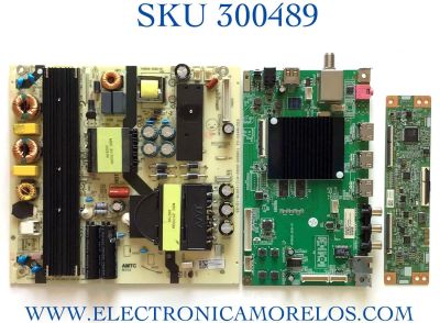 KIT DE TARJETAS PARA TV WESTINGHOUSE MAIN MS16010-ZC01-01 / M07/2010071682/16 / FUENTE TV6505-ZC02-01 / M05/2130002555/10 / T-CON TACDKA010 / RUNTK0001GV / PANEL LSC650FN04-3/4 / DISPLAY JR645R3HA7L / MODELO WR65UX4019